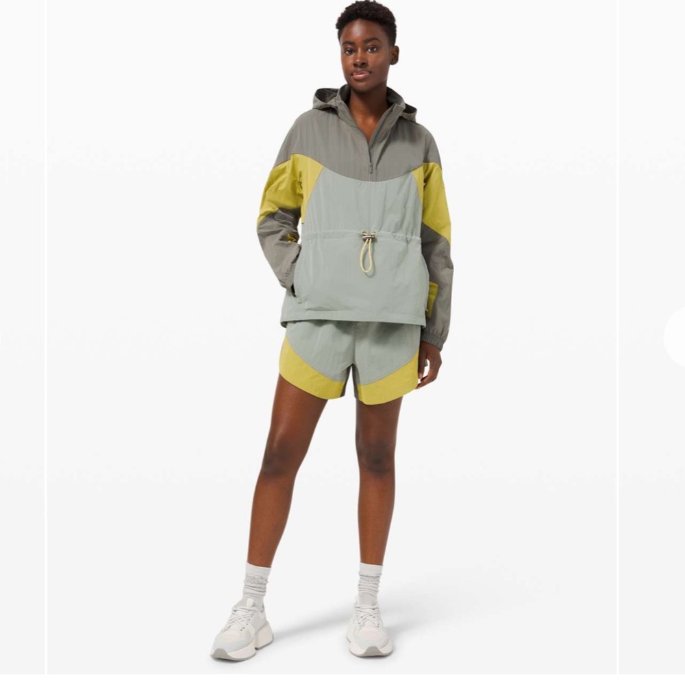 lululemon Evergreen Anorak Jacket - grey sage 6